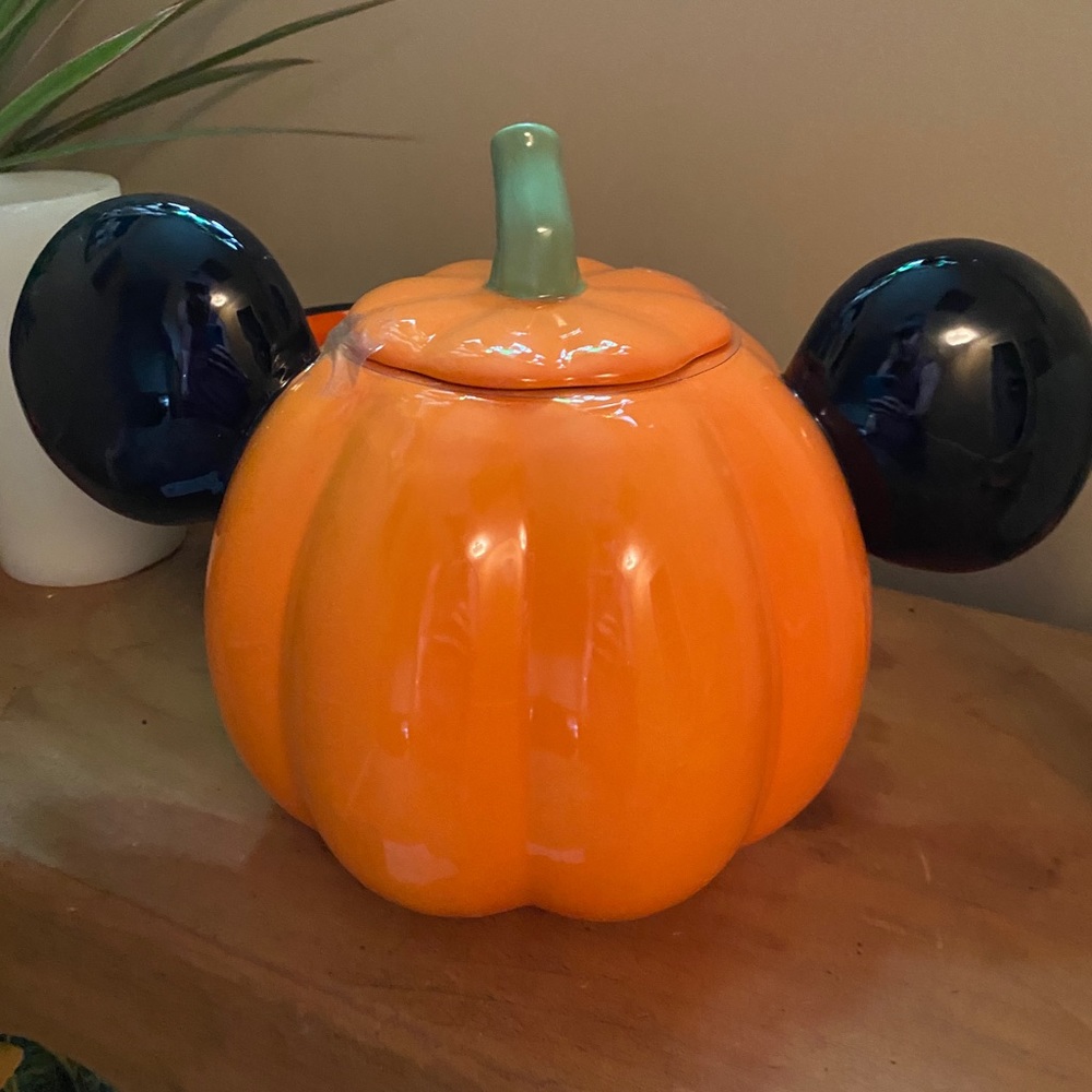 Disney Mickey Mouse Pumpkin Canister - Picture 3 of 3
